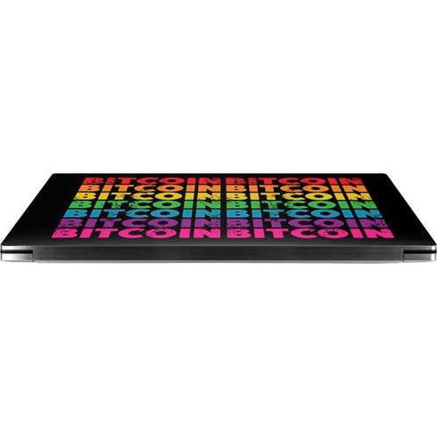 Rainbow Bitcoin Dell XPS Skin